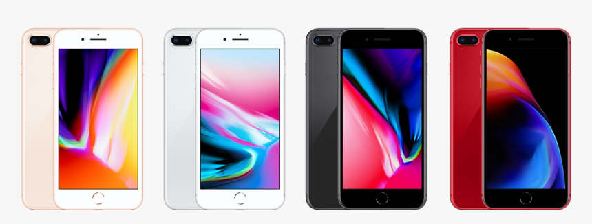 Iphone 8 Plus Silver Space Gray, HD Png Download