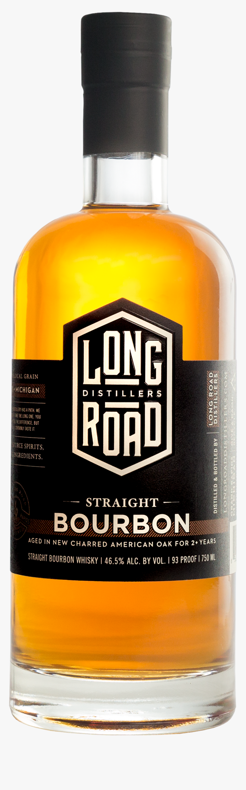Straight Bourbon Long Road Distillers - Bombardino, HD Png Download