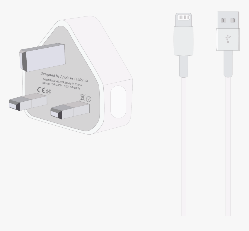 Iphone Plug And Charger - Headphones, HD Png Download