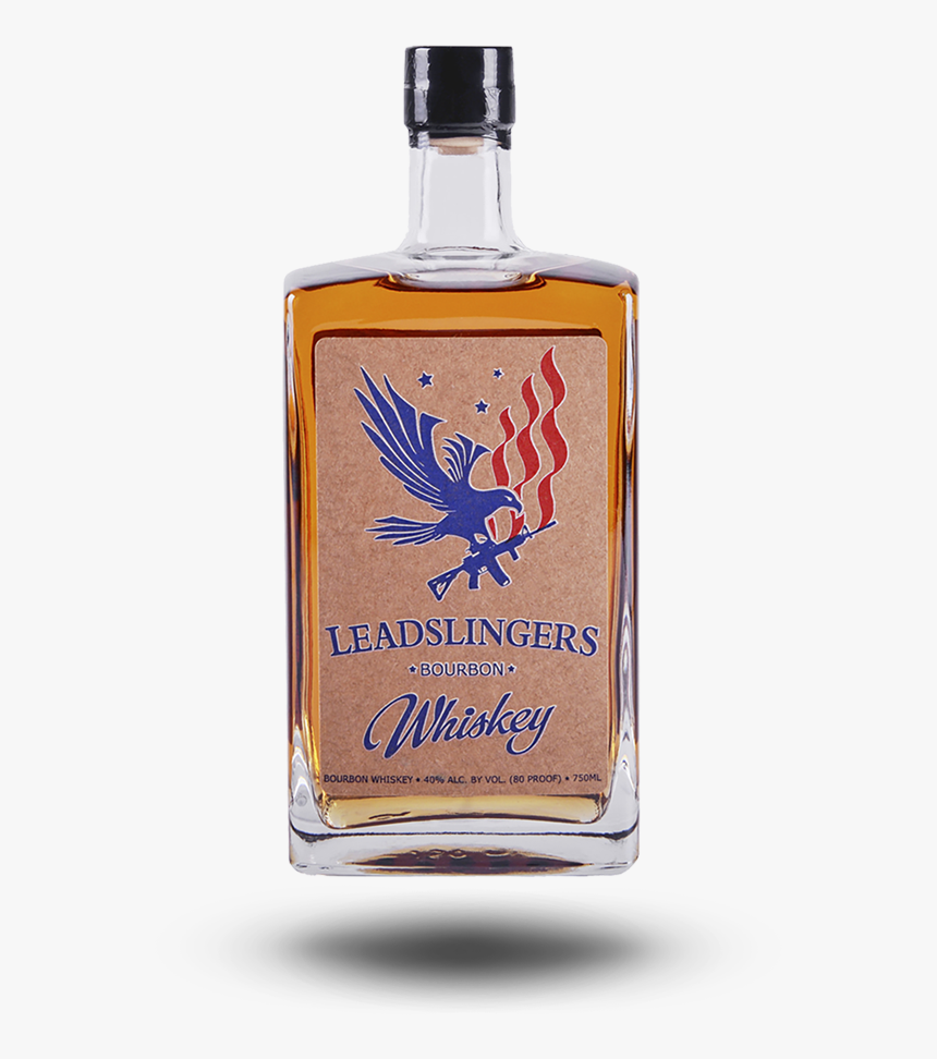 Bourbon Whiskey 
 Class Lazyload Full Width Image Blur - Leadslingers Bourbon 750ml, HD Png Download