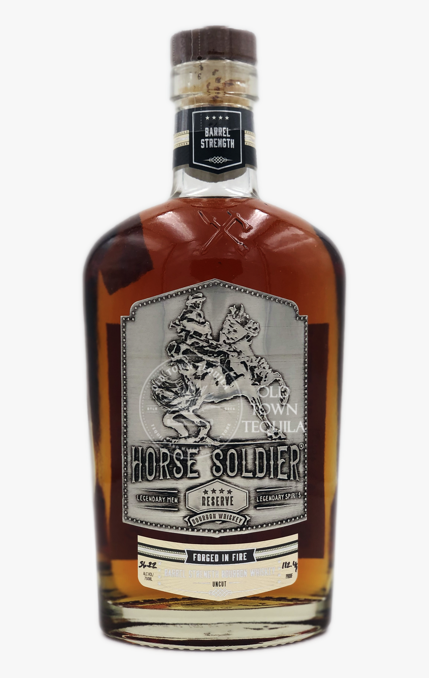 Horse Soldier Barrel Strength Bourbon Whiskey 750ml - Blended Whiskey, HD Png Download