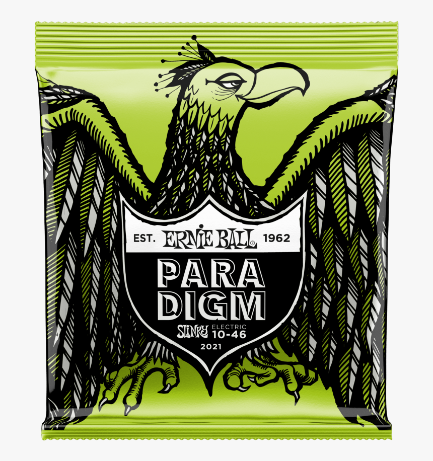 Ernie Ball Paradigm Slinky Electric Guitar Strings - Ernie Ball Paradigm Regular Slinky 10 46, HD Png Download