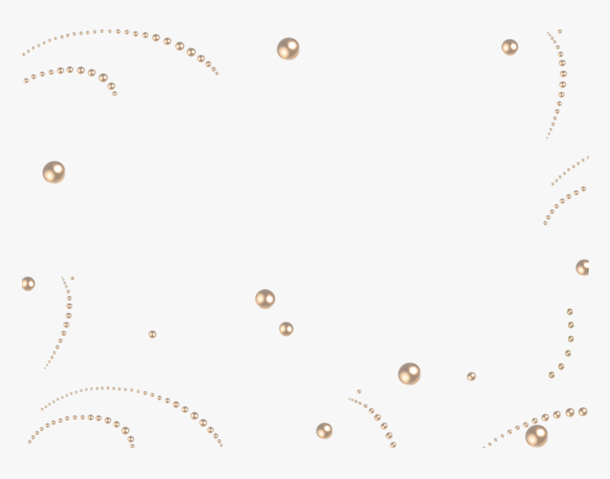 Transparent Pearls Clipart - Transparent Background Pearls Border Transparent, HD Png Download