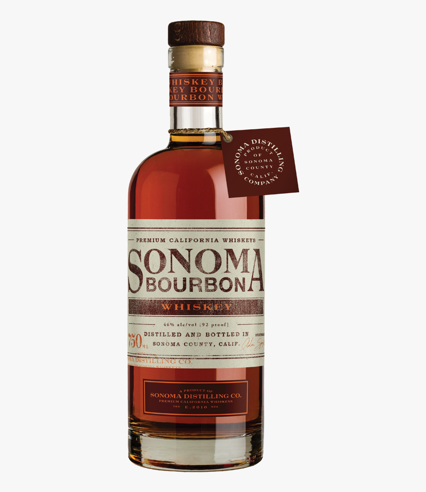 Buy Now Sonoma Distilling Company 92 Proof Bourbon - Sonoma Bourbon Whiskey, HD Png Download