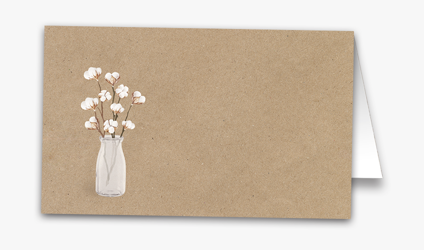 Rustic Kraft Paper Wedding Place Seating Escort Card - Place Cards Png, Transparent Png