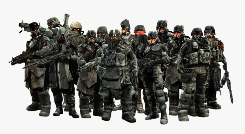 Killzone 2 Helghast Soldiers, HD Png Download