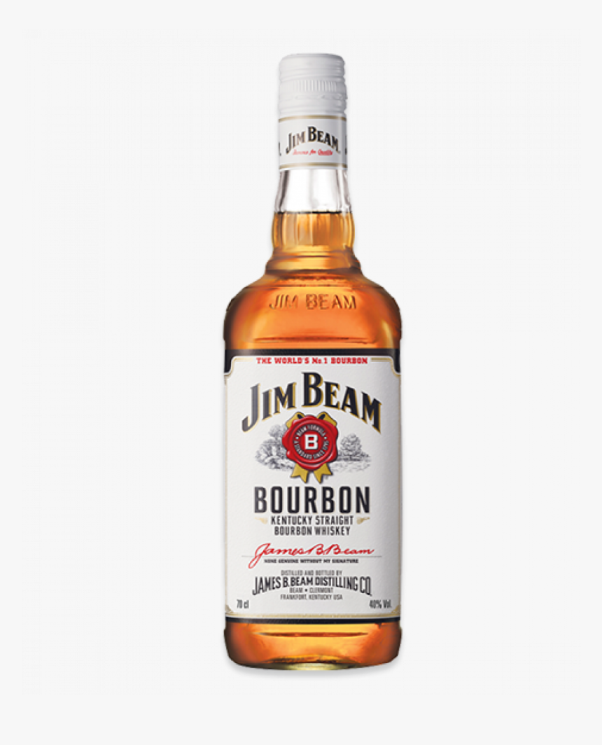 jim beam logo black and white