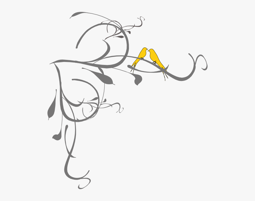 Transparent Clipart Of Birds - Rustic Free Clipart For Weddings, HD Png Download