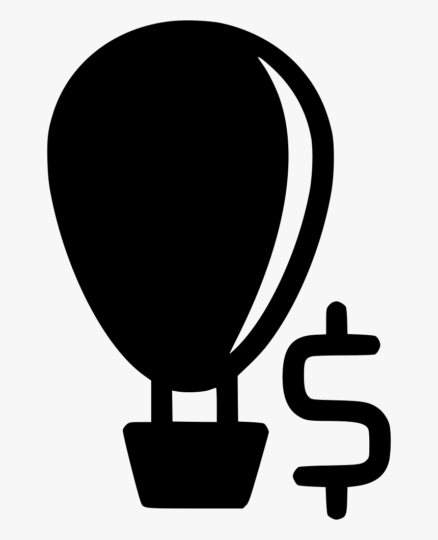 Money Hot Air Balloon, HD Png Download
