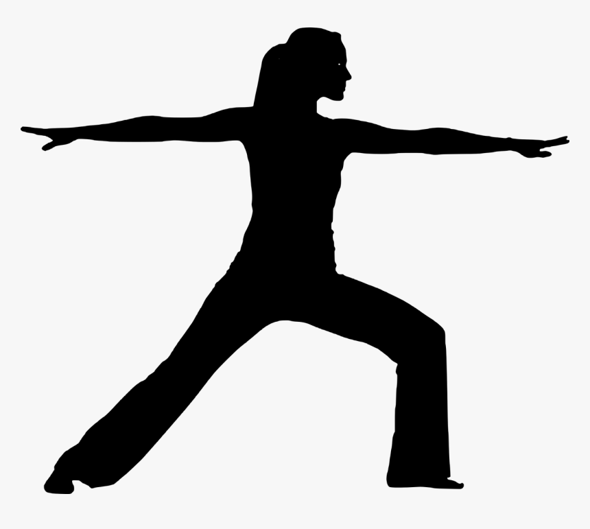 Silhouette, Pilates, Fitness, Dancing, Exercise, Ballet - Pilates Silhouette, HD Png Download