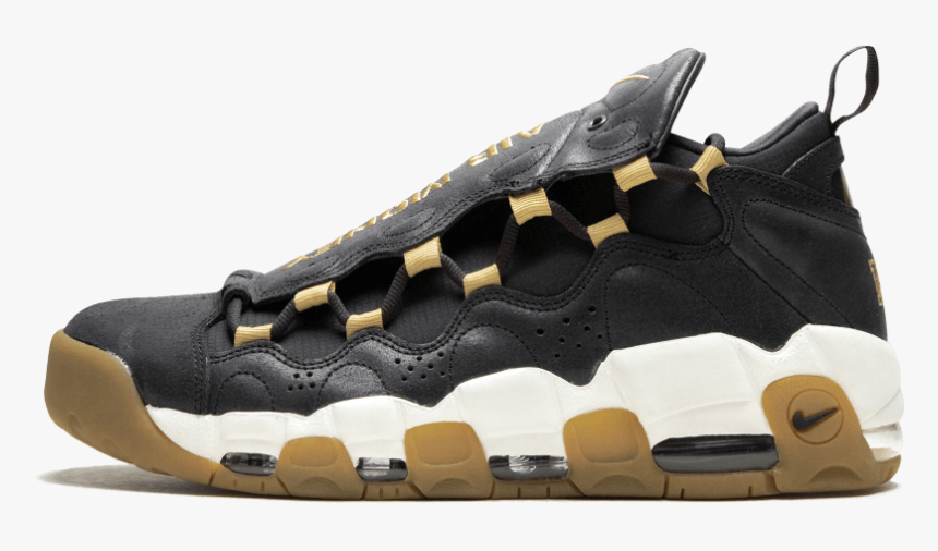 Air More Money Oil Grey - Nike, HD Png Download
