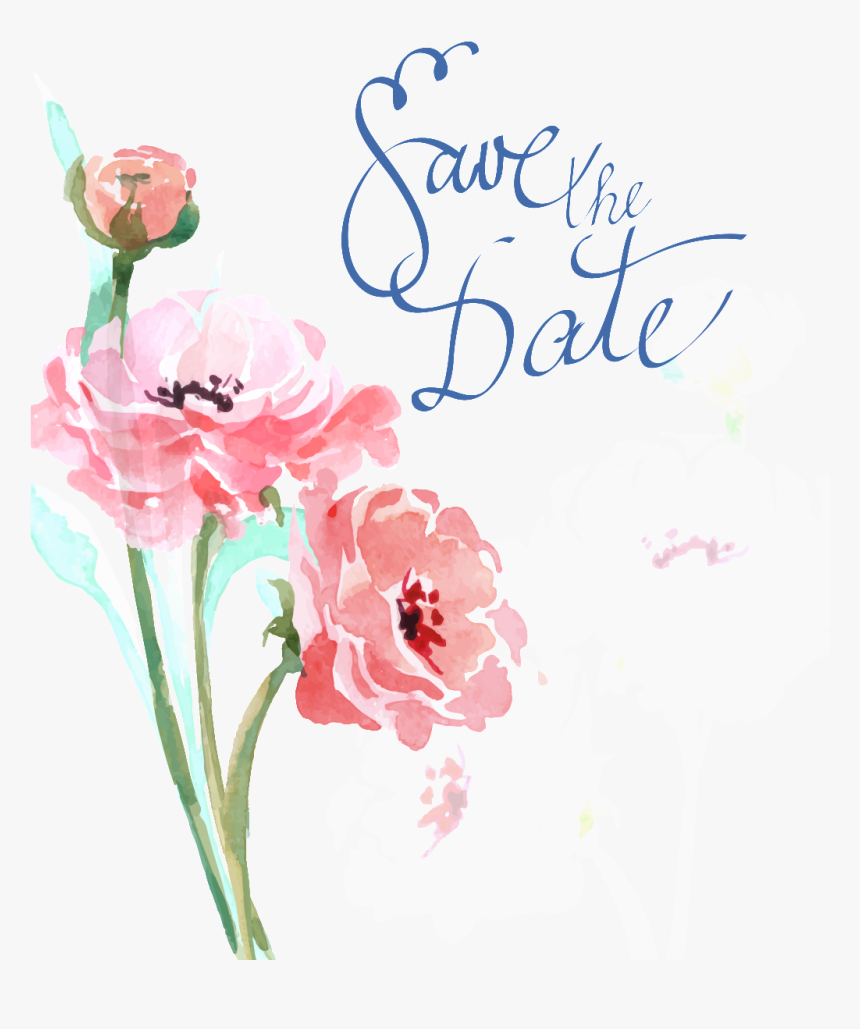Hand Painted Watercolor Peony Flower Painting Decorative - Watercolor Painting Watercolor Peony Flower, HD Png Download