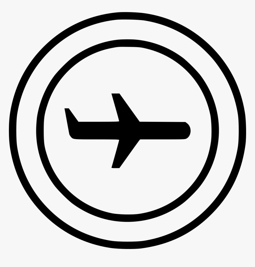 Travel Expense Money Airline Airplane Air - Circle, HD Png Download