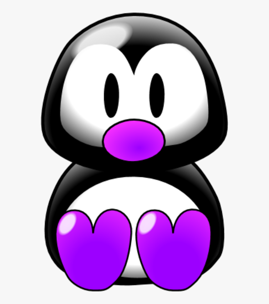 Transparent Penguins Png - Cute Animated Clip Art, Png Download