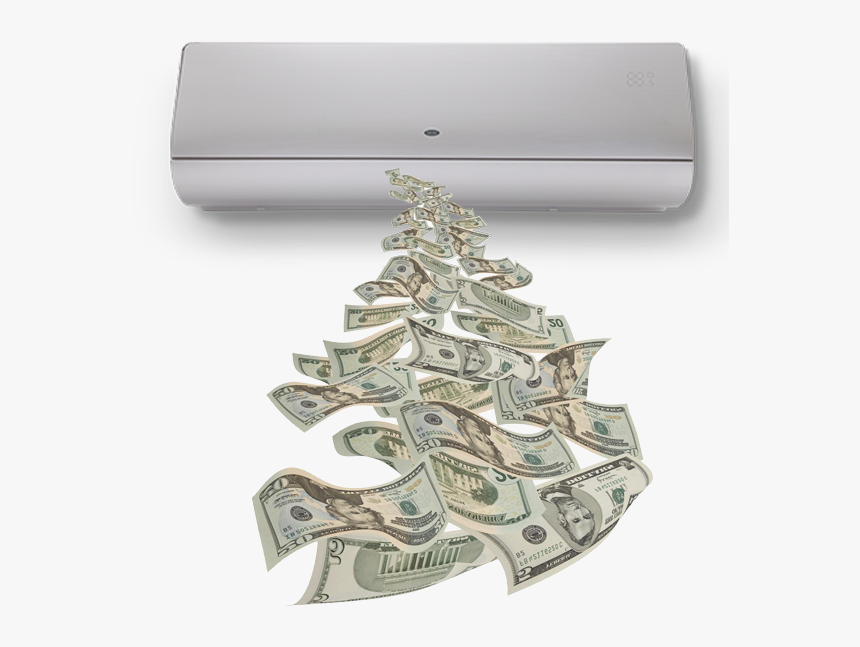 Efficient Ductless Heat And Air Hellertown Pa - Cash, HD Png Download
