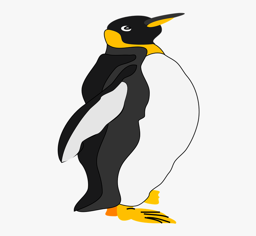 Baby Penguin, Cute, Penguin, Simple, Small - Realistic Penguin Clip Art, HD Png Download