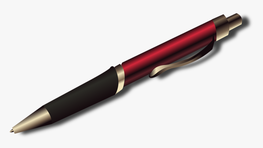 Esferográfica, Caneta, Escritório, Design, Tinta - Stationery, HD Png Download