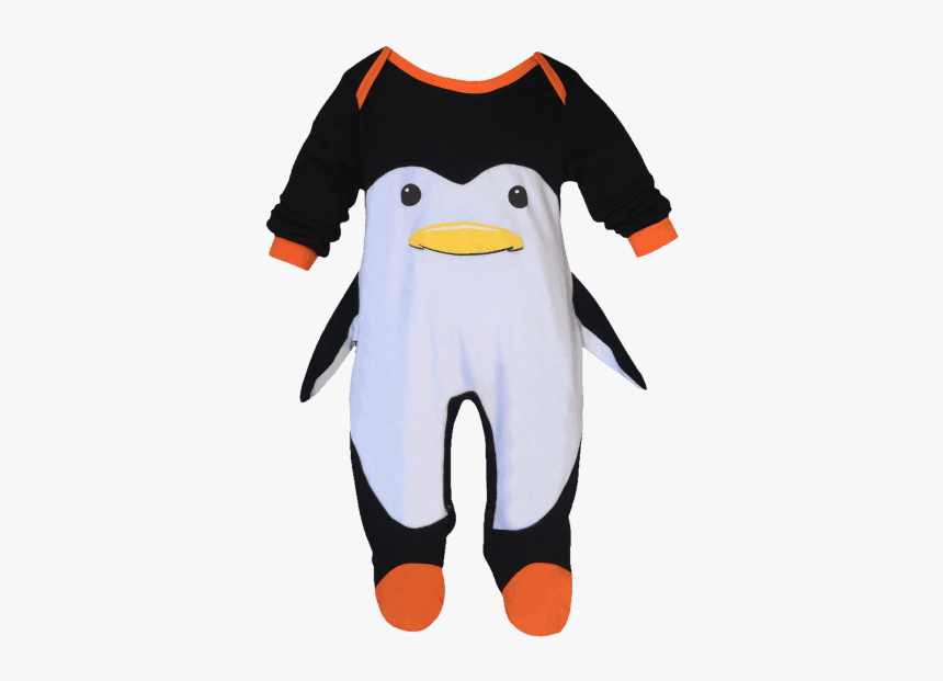 Cute Baby Onesies Penguin Character - Adã©lie Penguin, HD Png Download
