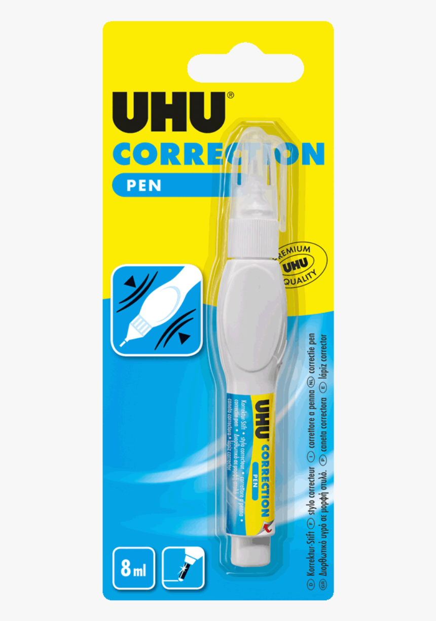 Correction Pen - Uhu, HD Png Download