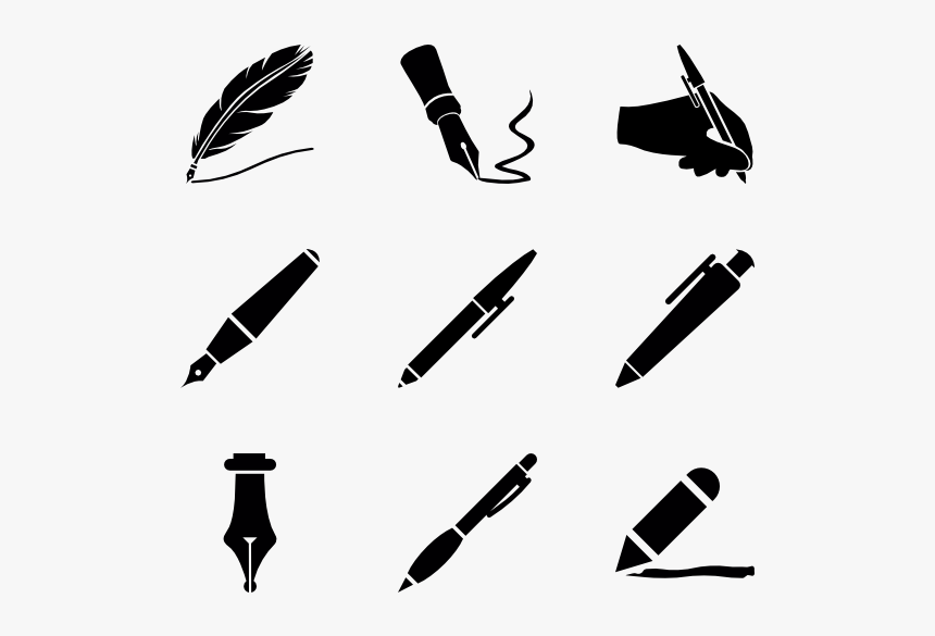 School Pen - Writers Pen Image Transparent Background, HD Png Download