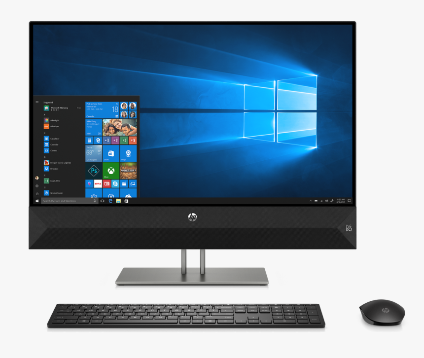 Hp Pavilion All In One 27 Xa0077c, HD Png Download