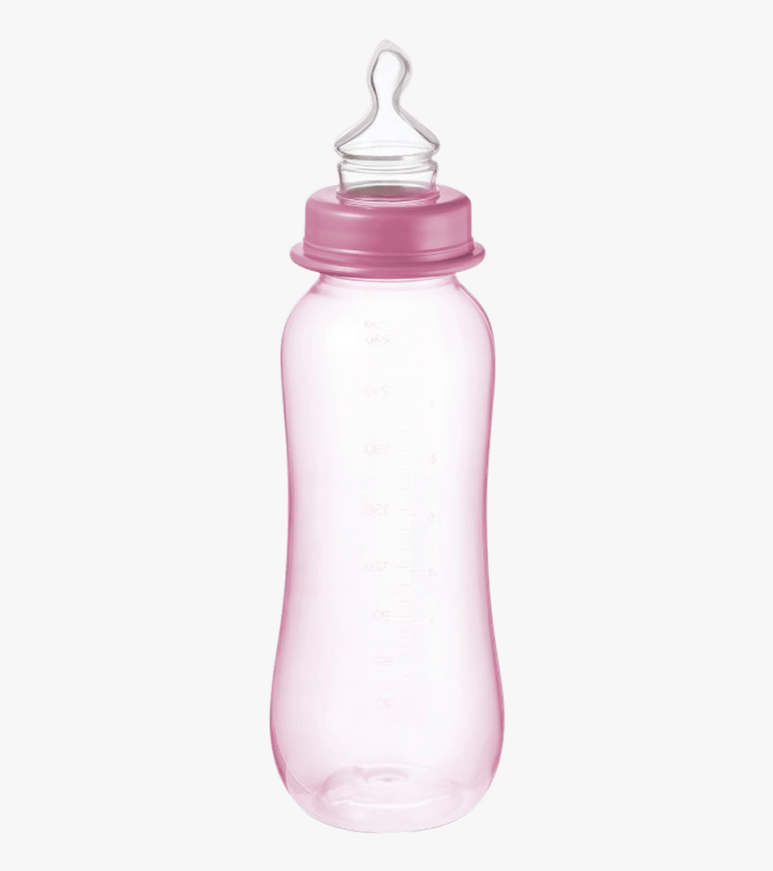 Mamadeira Colors Pp Rosa Ortoflex 250ml Multikids Baby-bb112, HD Png Download