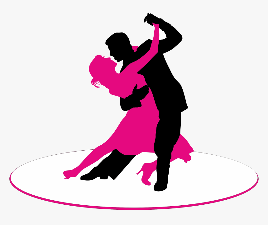 Ballroom Dance Dance Studio Salsa First Dance - Man And Women Dancing, HD Png Download