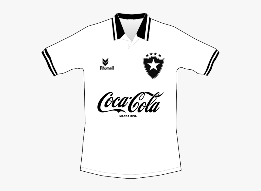 1994 Botafogo Branca - Polo Shirt, HD Png Download