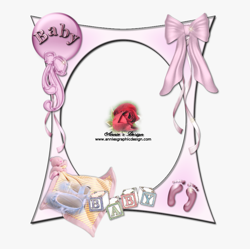 Baby Frame, Designer Frames, Annie Rose, Baby Girl - Baby, HD Png Download