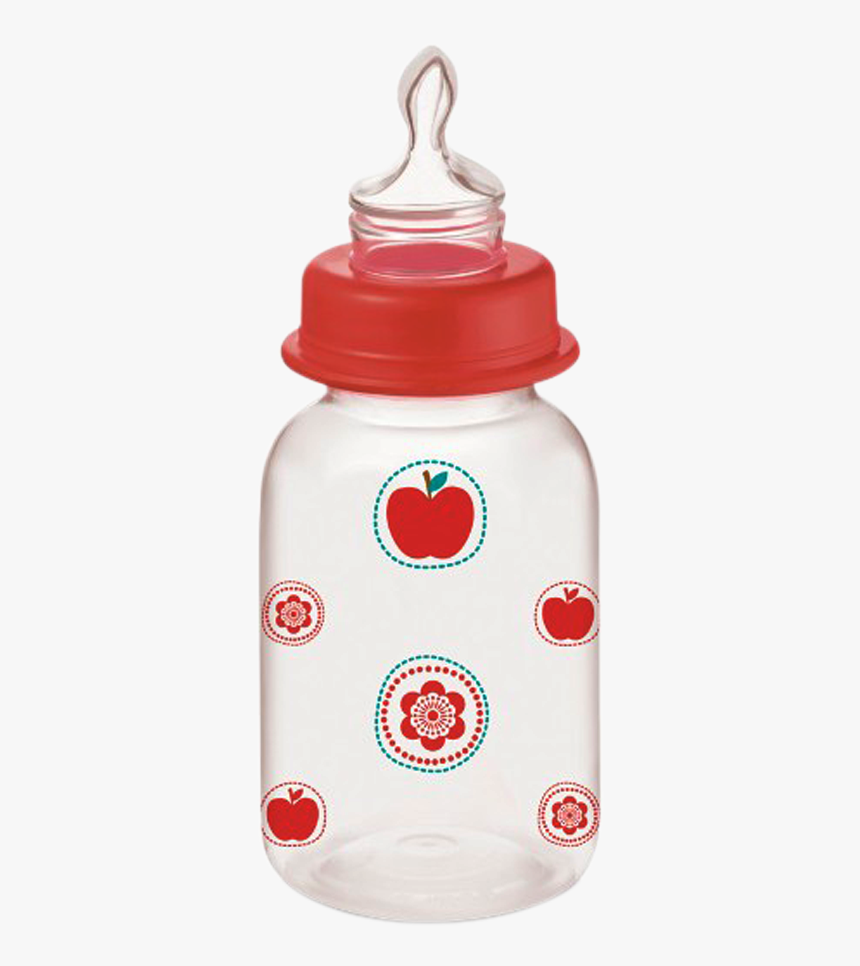 Mamadeira Nature Pp Vermelha Ortoflex 125ml Multikids, HD Png Download