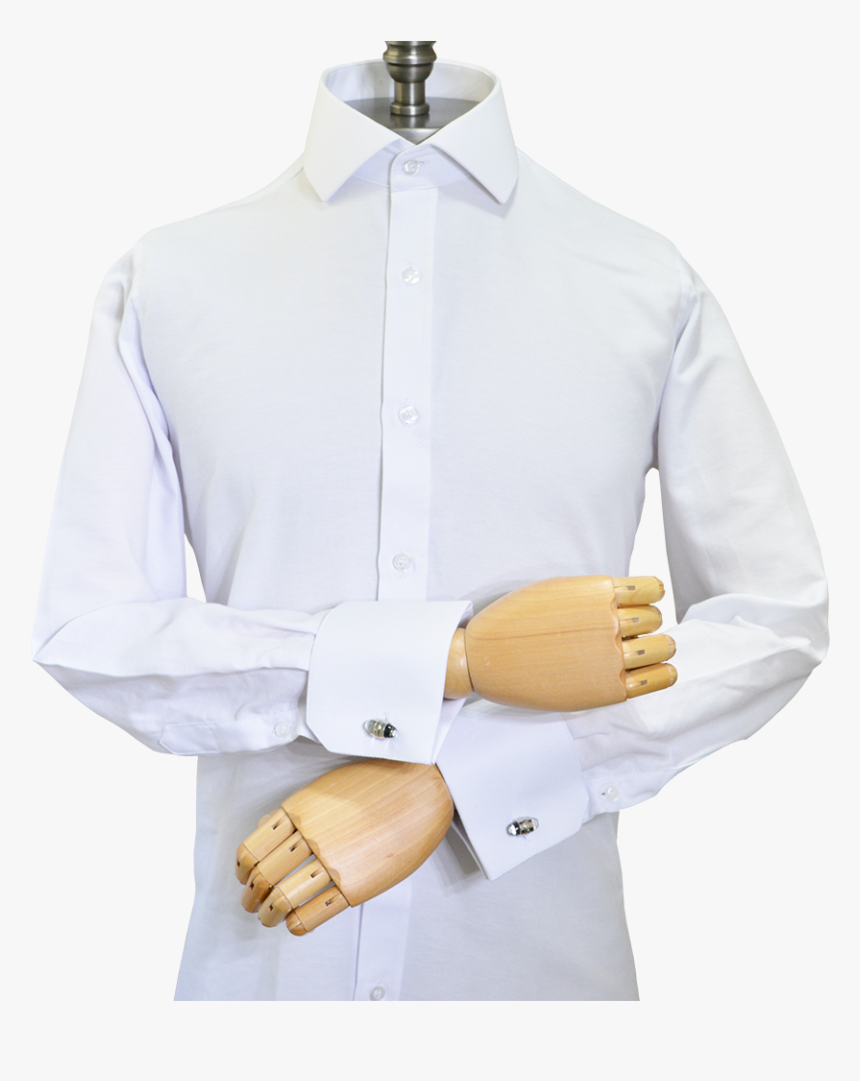 Camisa Branca Colarinho Italiano - Hand, HD Png Download
