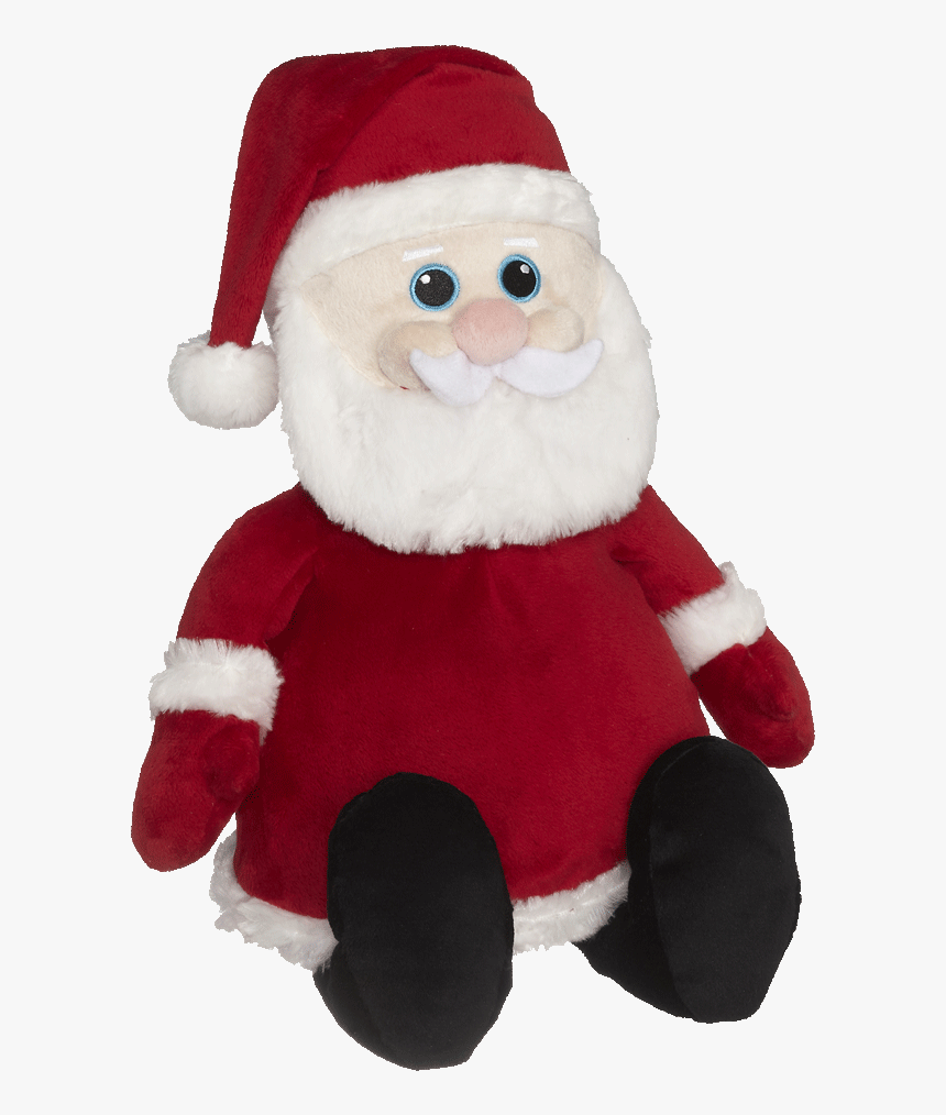 Embroider Buddy® - Santa Buddy - Christmas Stuffed Animals Png, Transparent Png