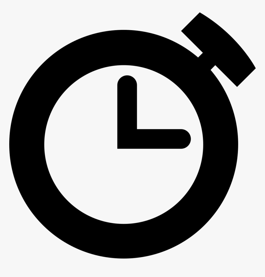 Hourglass Clipart Yellow - Chronometre Svg, HD Png Download