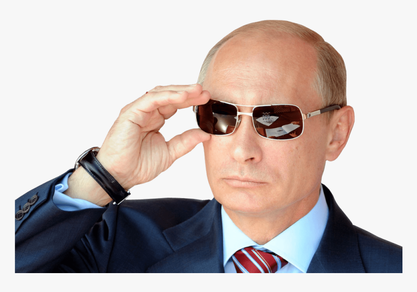 Vladimir Putin Con Gafas De Sol - Putin Glasses, HD Png Download