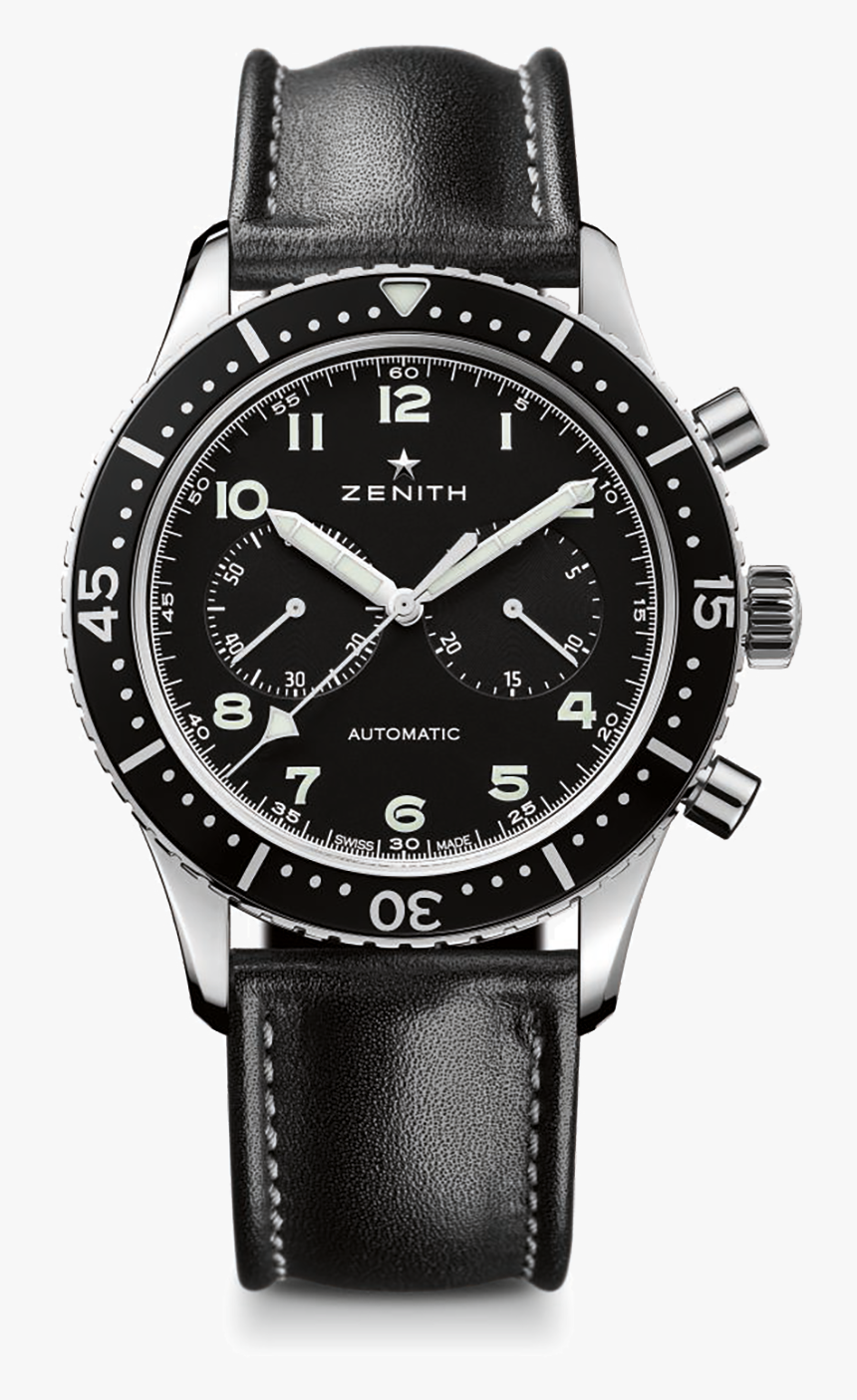 Transparent Cronometro Png - New Zenith Pilot Cronometro Tipo Cp 2 Flyback, Png Download
