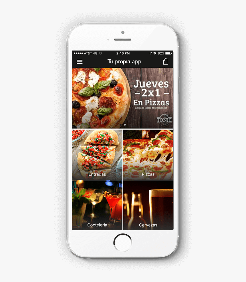 App Para Restaurantes - Smartphone, HD Png Download