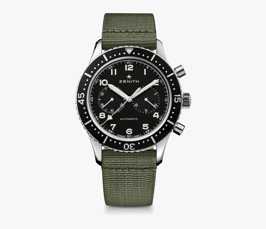 New Zenith Pilot Cronometro Tipo Cp 2 Flyback, HD Png Download