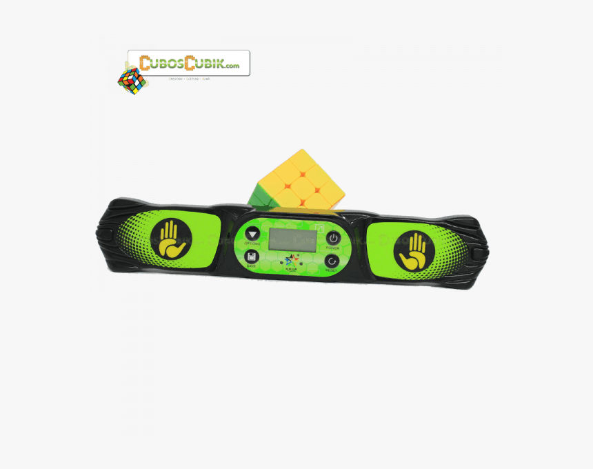 Cubos Rubik Yuxin Timer Cronometro Negro - Rubik's Cube, HD Png Download