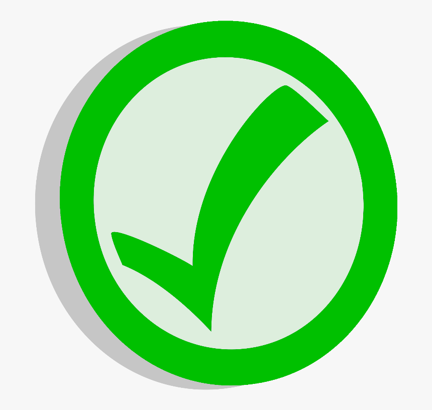 Confirm Symbol , Png Download - Yes No Maybe Symbol, Transparent Png