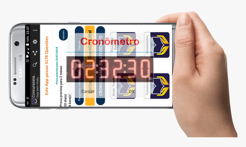 Smartphone Youtube Png, Transparent Png