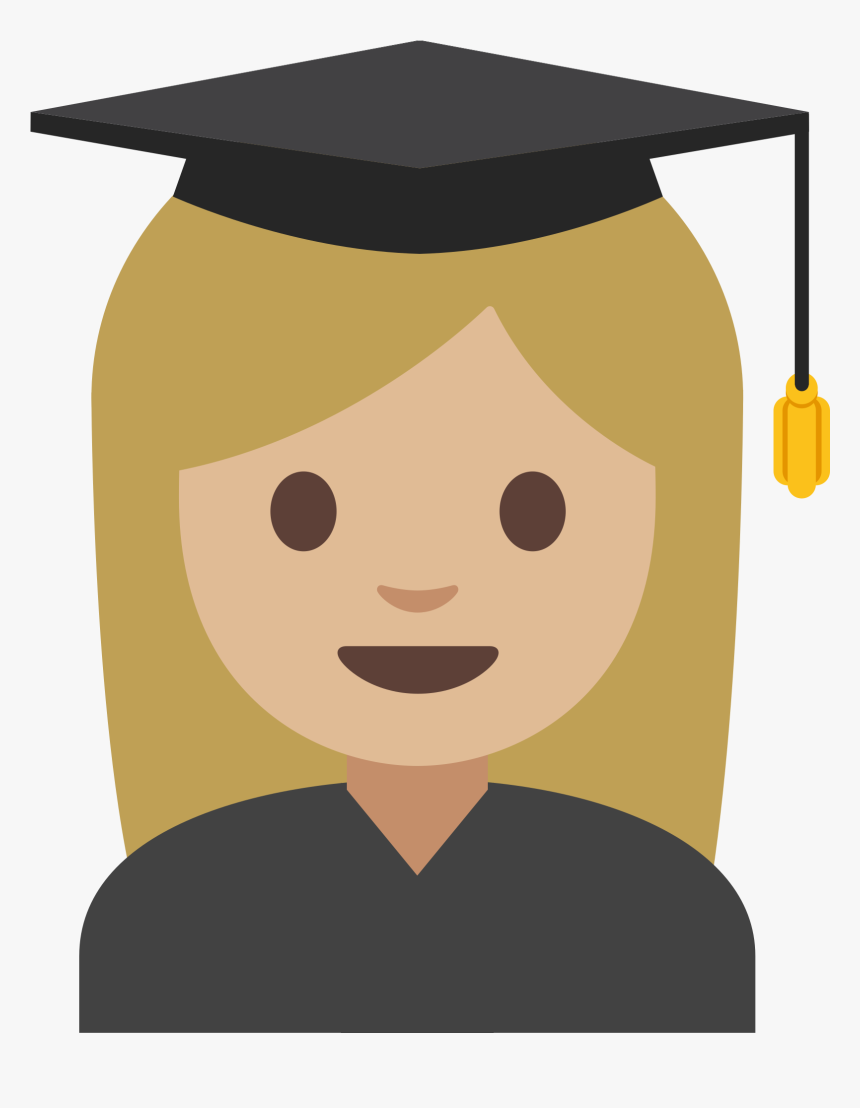 File U F Fc - Emoji De Graduacion, HD Png Download