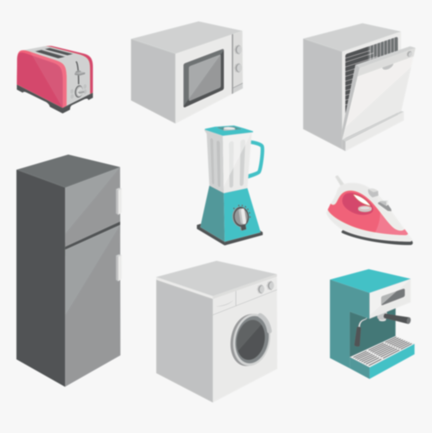 Servicio Técnico Emdall - Collection Of Electrical Appliance, HD Png Download