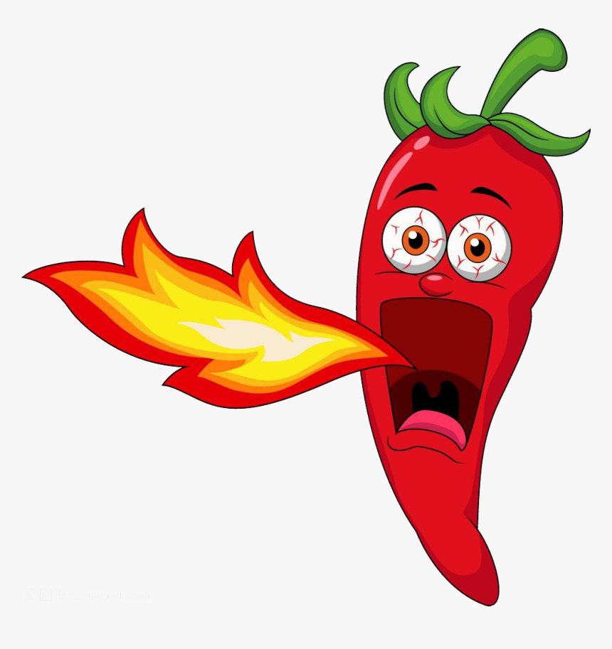 Chili Cuisine Con Carne Cartoon Voice Spit Ⓒ - Chili Cartoon, HD Png Download
