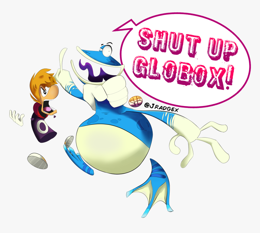 Shut Up Globox - Rayman Globox, HD Png Download
