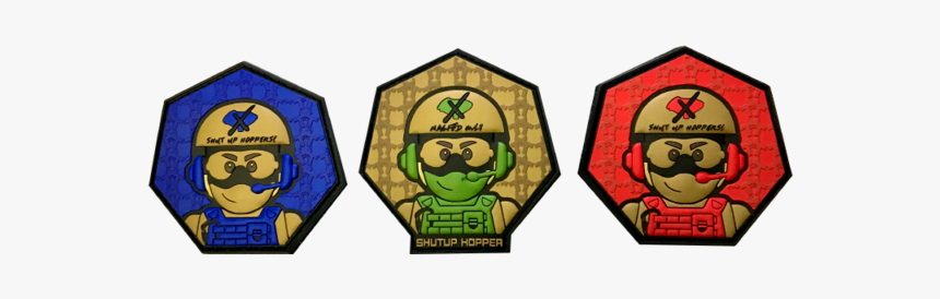 Shut Up Hoppers Patch Set - Cartoon, HD Png Download