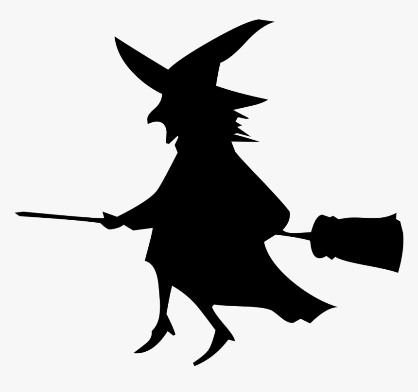 Picture Library Library Flying On A Png Icon Free Download - Witch Drawing, Transparent Png