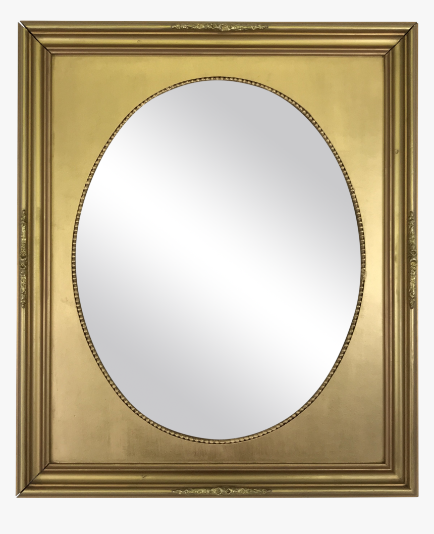 Ornate Victorian Mirror Picture Frames Image Oval - Circle, HD Png Download