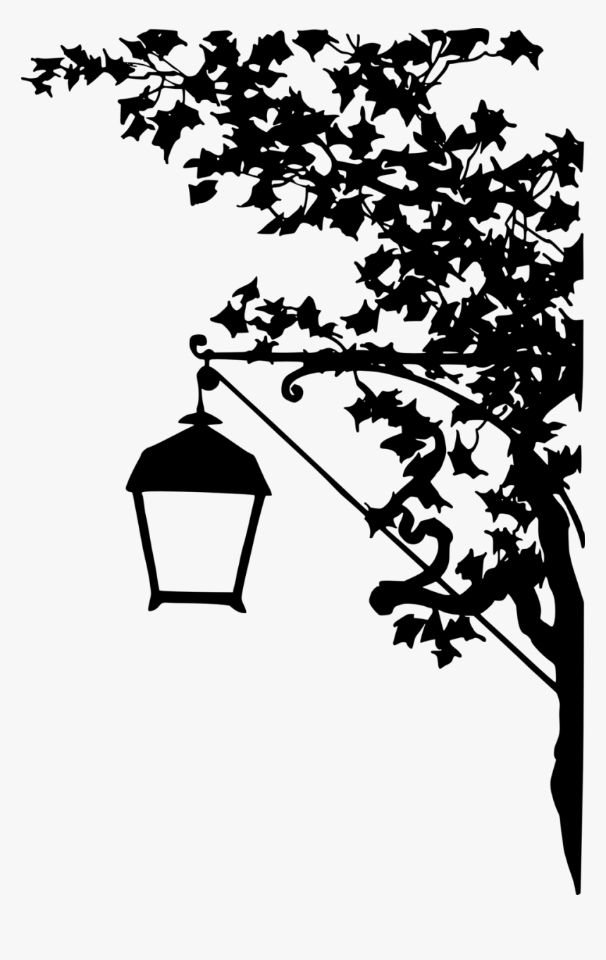Black Street Light Png, Transparent Png