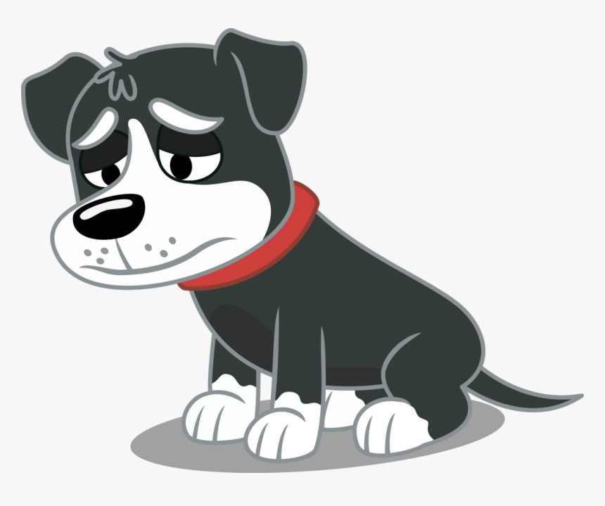 Perro Triste Caricatura Png, Transparent Png