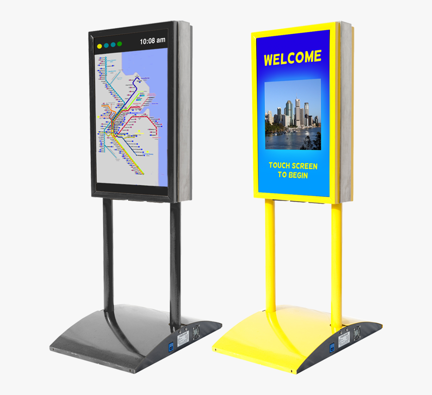 Digital Signage Display Kiosks - Banner, HD Png Download